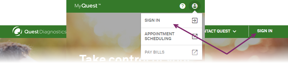 Create a MyQuest Account